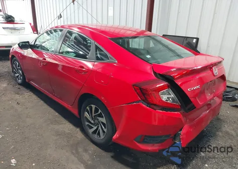 2016 Honda Civic Ex from USA, damaged, VIN 2HGFC2F76GH545290
